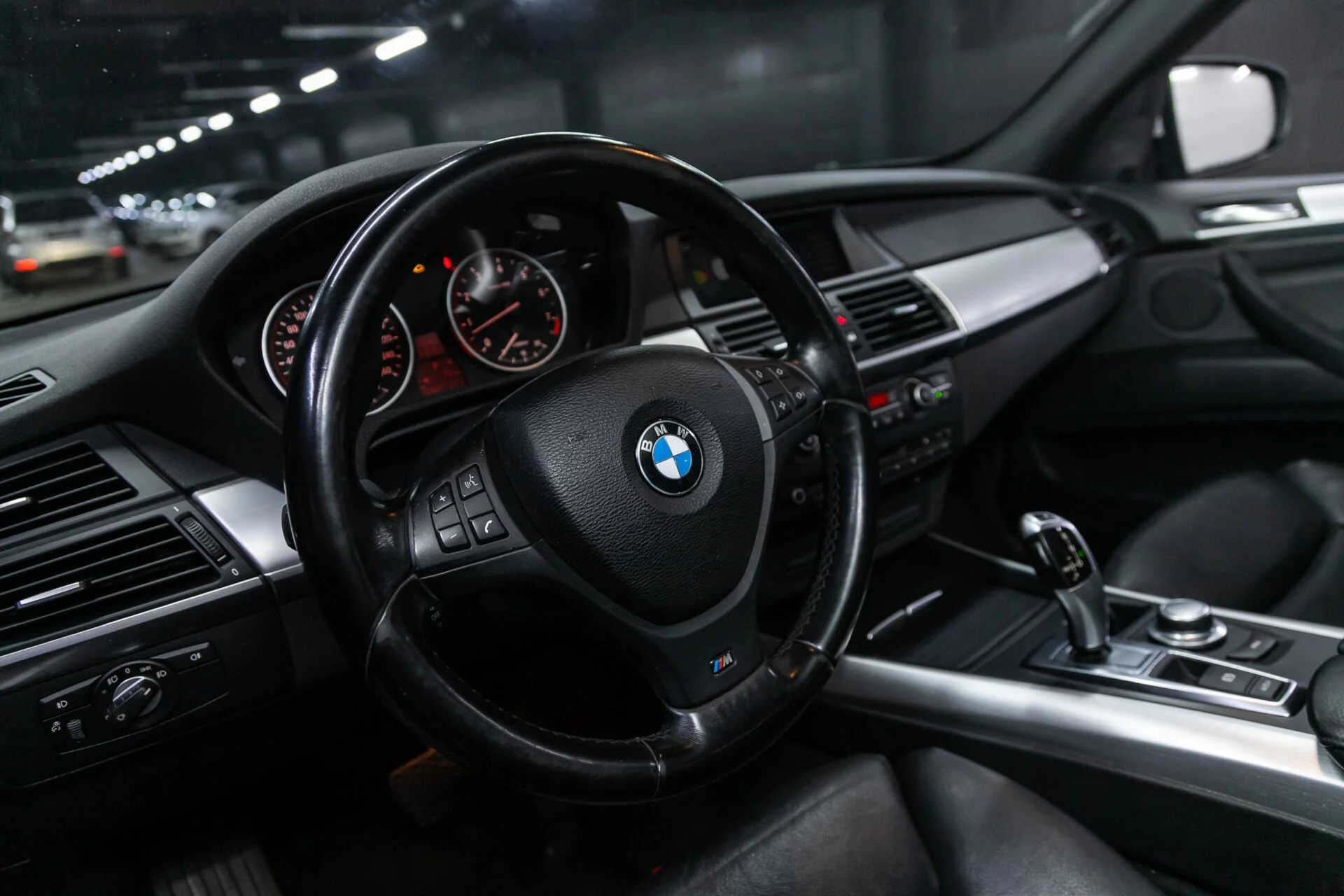 BMW with black interior