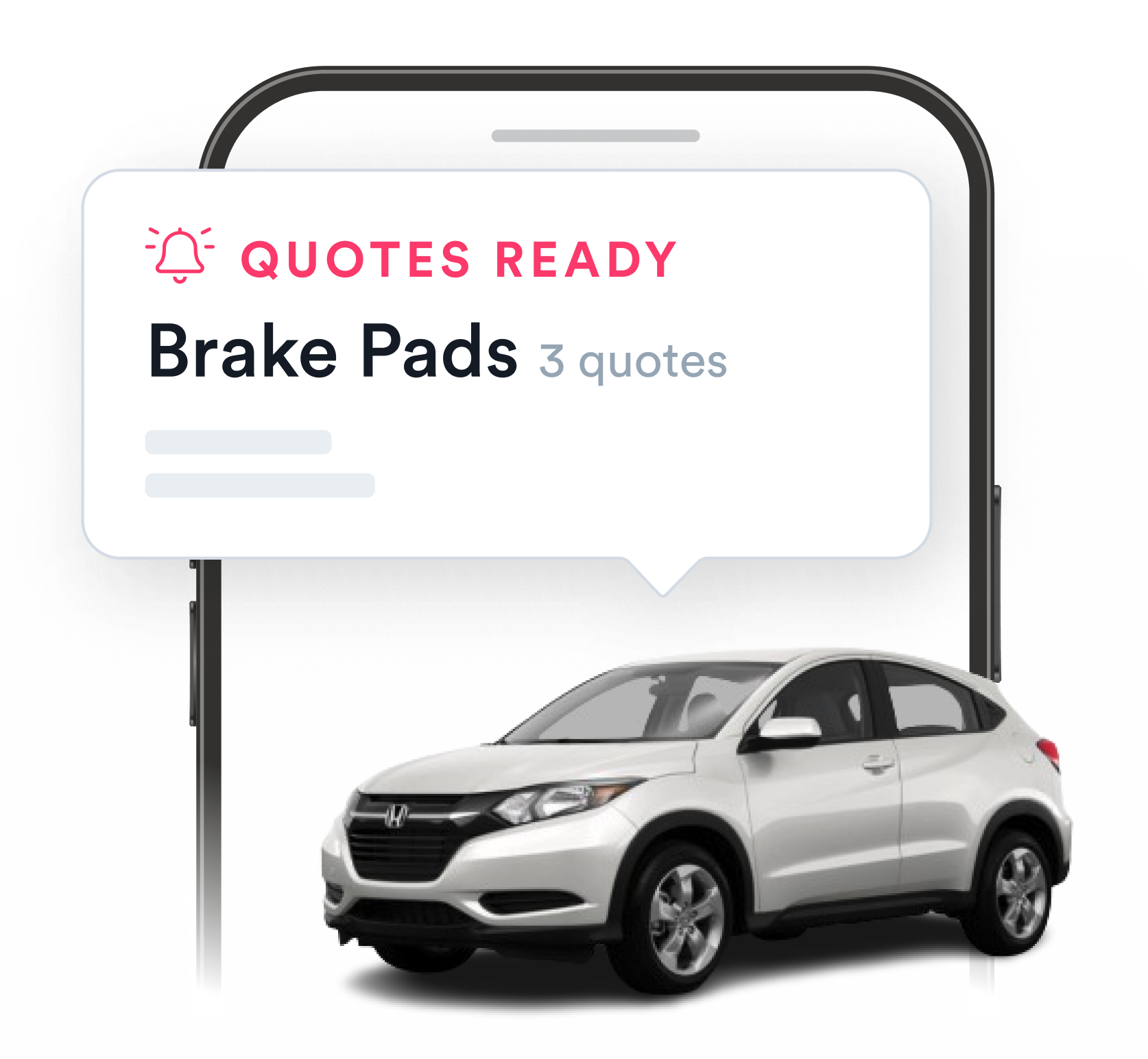 Car repair shop illustration